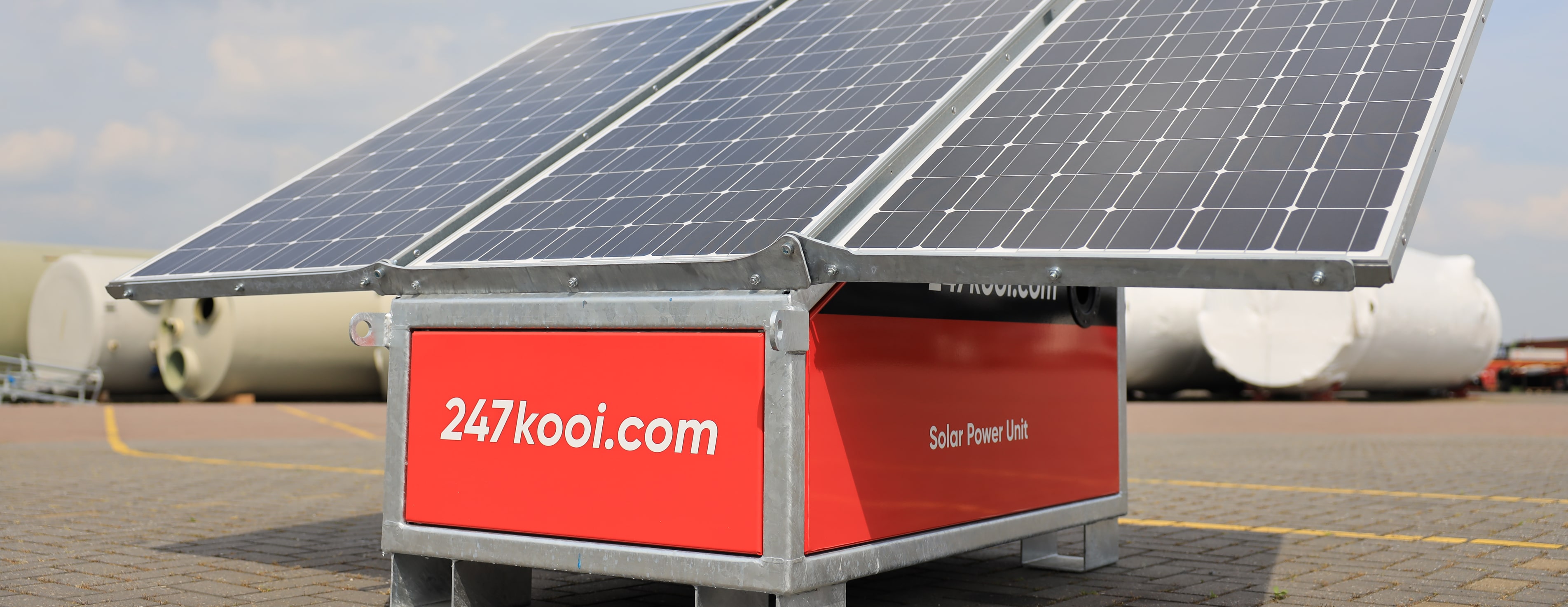 Solar Power Unit Header Kooi Min